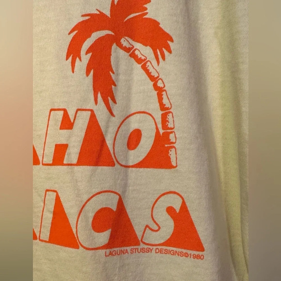NWOT Stussy Psycho Tropics Laguna Designs Size Medium - Picture 4 of 4